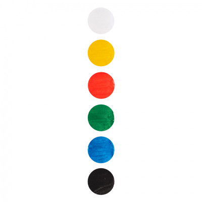 Акварельные краски Yes Orange Line 6 кольорів б/к (110297) Винница - изображение 5