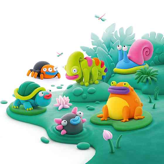 Меганабір пластиліну, що твердіє, Ліпака - Екзотичні тварини Дніпро