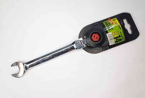 Ключ рожково-трещоточный 14 мм. с карданом КТ-2081-14к Alloid Винница