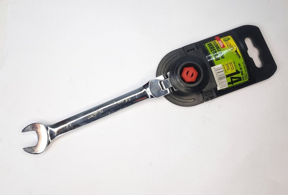 Ключ ріжково-тріскачовий 14 мм. з карданом КТ-2081-14к Alloid Вінниця - фото 1