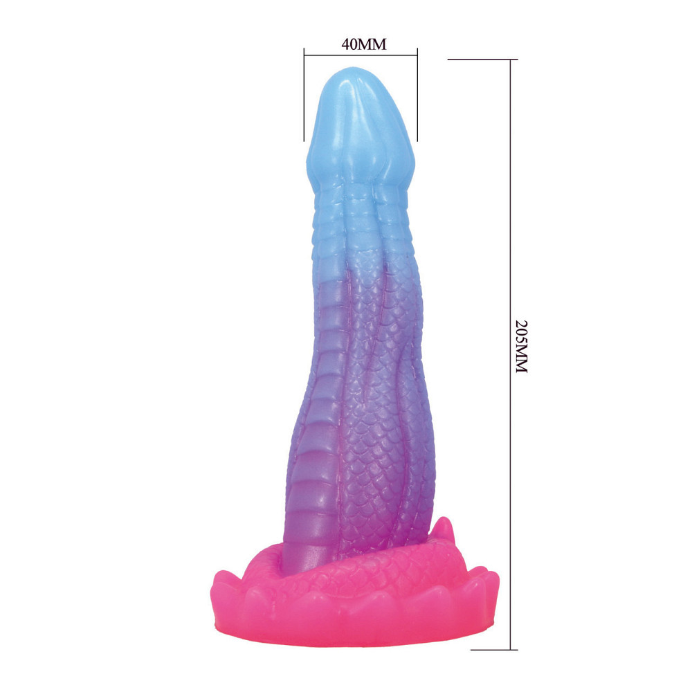 Фалоімітатор Power Monsters Void Python – 20.5 cm Rippled Monster Silicone Dildo Sex Aura Київ - фото 7