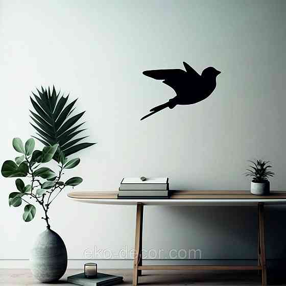 Декоративне настінне Панно «Пташка» Декор на стіну(ціна за 1шт) Київ