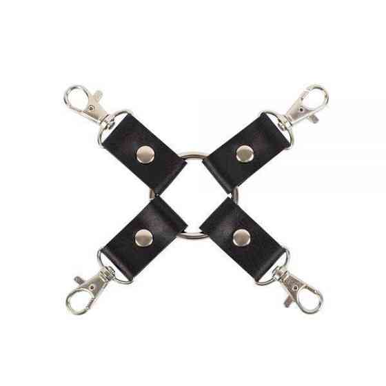 Фиксатор - Leather Fixer Slave Black Sex Aura Киев
