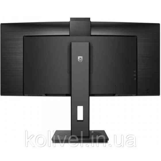 TFT 34" Philips 34B1U5600CH, WQHD, VA, 100Гц, вигнутий, HDMI, DP, USB-C, RJ-45, USB-hub, webcam, HAS Київ
