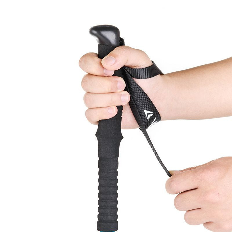 Трекинговая палка 3-сек. Naturehike Men ST 01 6061 AL NH17D001-Z, алюминий, золотистая Ровно - изображение 2