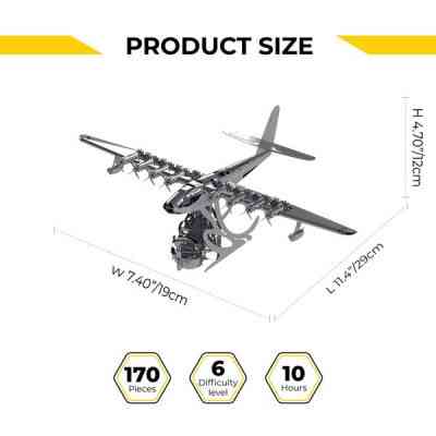 Конструктор Metal Time Коллекционная модель Celestial Hercules Spruce Goose H-4 Aircraft (MT100) Винница