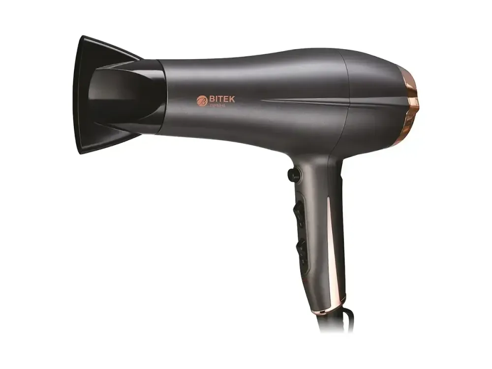 Фен для волосся BITEK BT-409B 2200Вт, 2 швидкості, 3 температурні режими, холодний обдув, захист від перегріву Одеса - фото 3