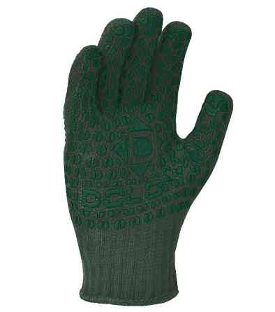 Doloni рукавички робочі захисні трикотажні з ПВХ малюнком, розмір 10, Стандарт 548 Рівне