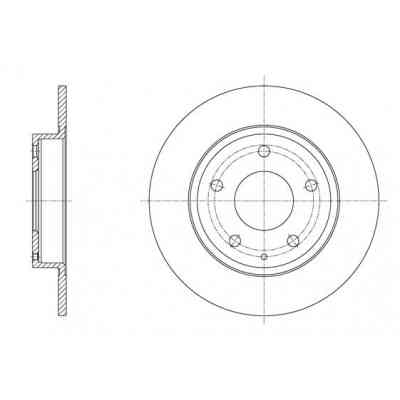 Тормозной диск REMSA 61575.00 Винница