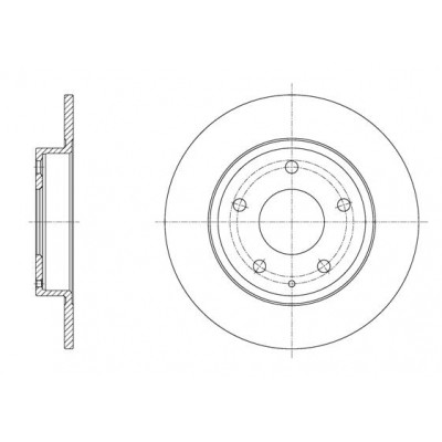Тормозной диск REMSA 61575.00 Винница - изображение 1