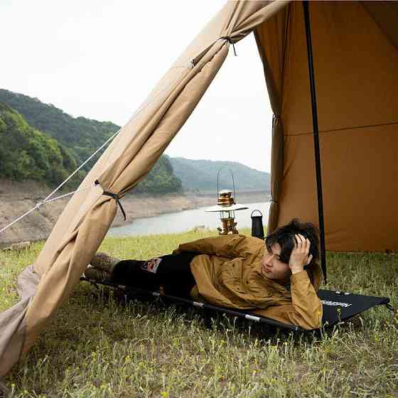 Розкладне ліжко Naturehike XJC05 NH20JJ001 поліестер + Oxford + алюміній (Чорний) Вінниця