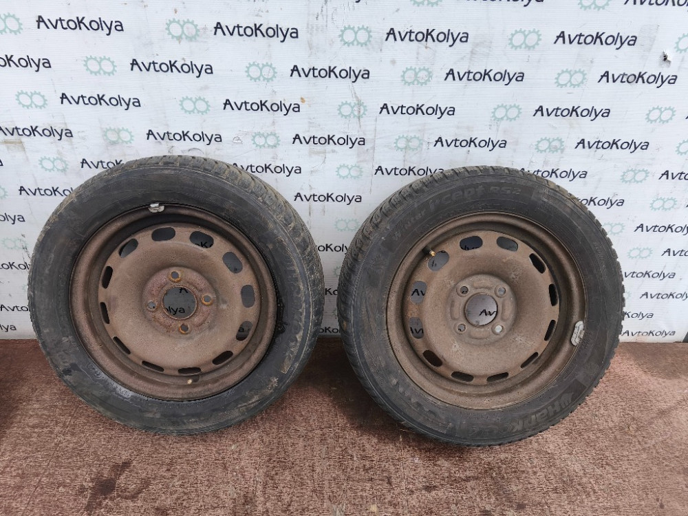 Диск з зимовою шиною 185/60 R14 Hankook Winter Icept RS2 Ford Fusion 2002-2012 Ковель - изображение 1