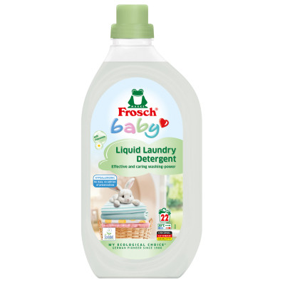 Гель для стирки Frosch Baby для детского белья 1.5 л (4009175924087/4009175940391) Винница - изображение 1