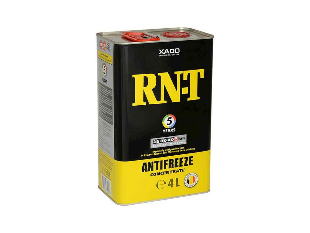 Антифриз концентрат 4л жовтий Antifreeze RN-T, ТМ XADO Київ - фото 1
