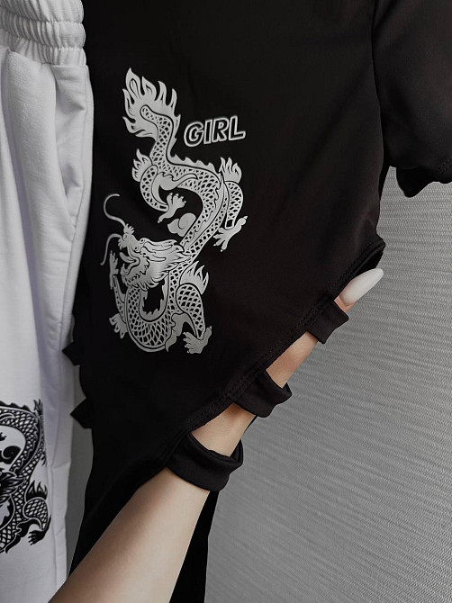 Женский прогулочный костюм двойка: боди + штаны двунить + микродайвинг 46/48 Одесса - изображение 4