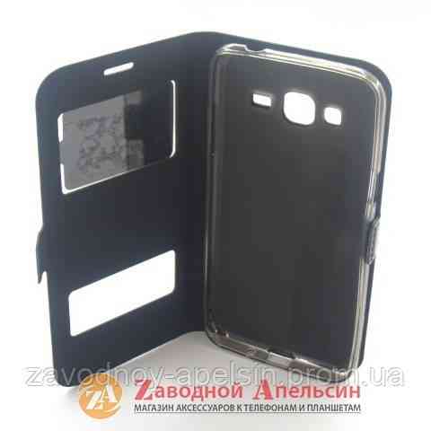 Чехол книжка Samsung J3 J300 J310 J320 Smart Case black Одесса