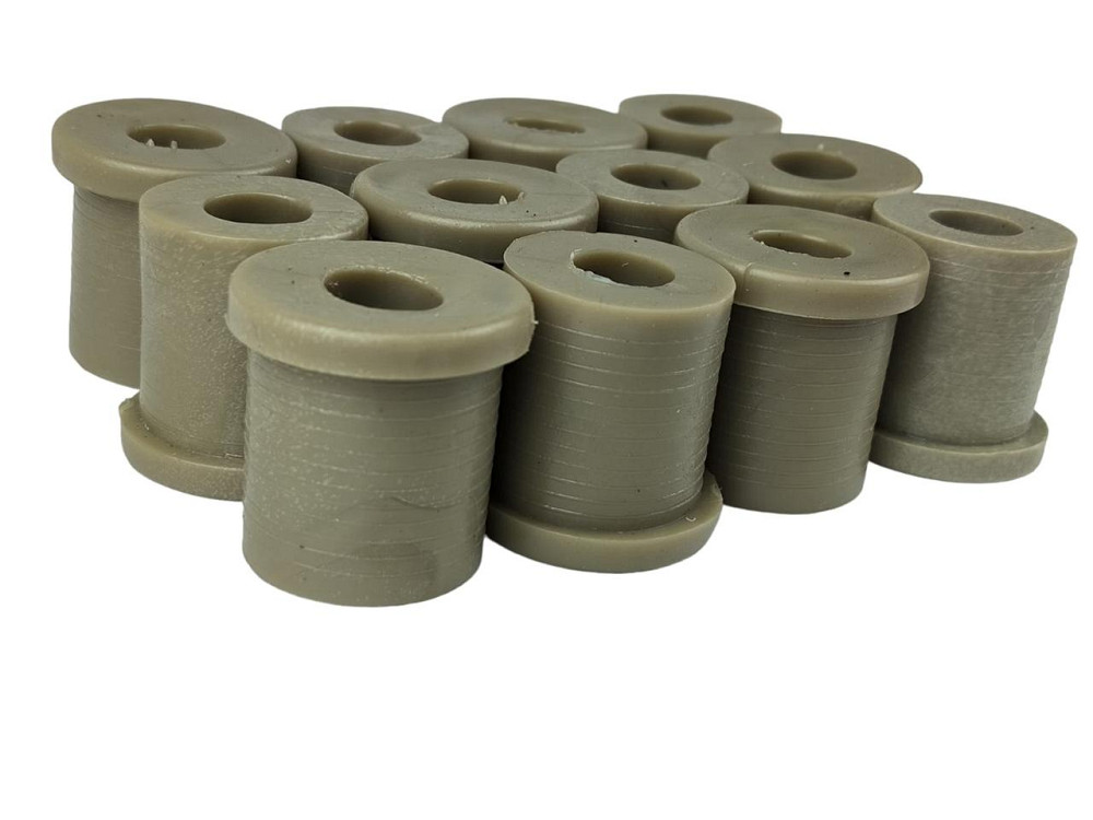 Втулка ГАЗ 3110, 31029, 3102, 2410, 2401 поліуретан (к-кт 12 шт) ресори Мукачево - фото 2