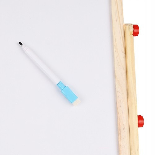 Детская Доска двухсторонняя меловая, сухостираемая с маркерами и и губкой Kruzzel (22472) Нововолынск - изображение 8