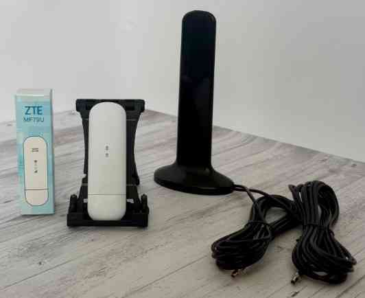 USB 4G роутер ZTE MF79U+Автомобільна 4G MiMo антена 16db. Харків