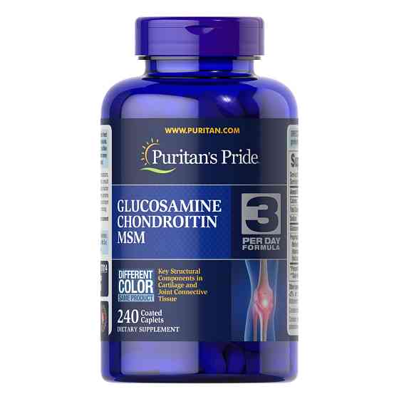 Glucosamine Chondroitin MSM Double Strength - 240 Caplets Киев