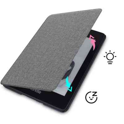 Чехол для электронной книги BeCover Smart Case Amazon Kindle Paperwhite 12th Gen. 2024 7" Gray (712846) Винница