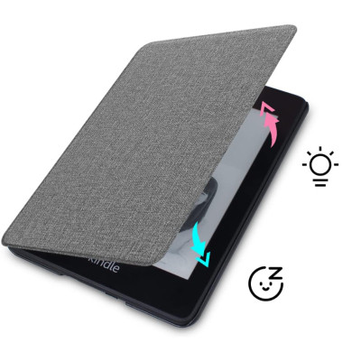 Чехол для электронной книги BeCover Smart Case Amazon Kindle Paperwhite 12th Gen. 2024 7" Gray (712846) Винница - изображение 4