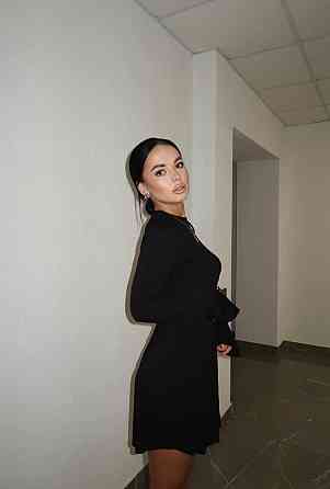 Жіноча базова міні сукня з довгим рукавом віскоза Одеса