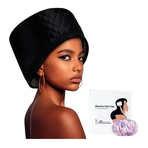 Электрическая термошапка сушуар Happy Hair Lux Spa Cap для масок, ламинирования и лечения волос Коломия - фото 1