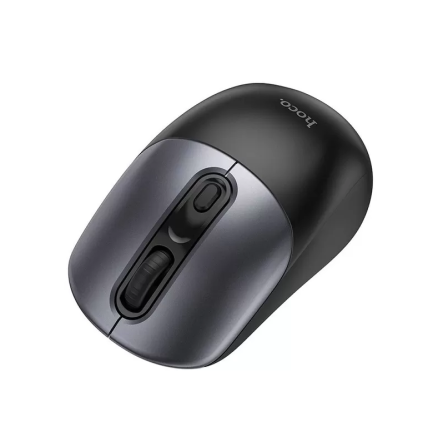 Маніпулятор миша HOCO GM28 2.4G business wireless mouse Black Metal Gray Київ