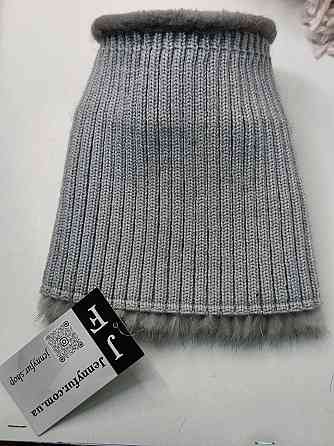 Хутряна жіноча шапка кубанка Ліа Сірий Харків