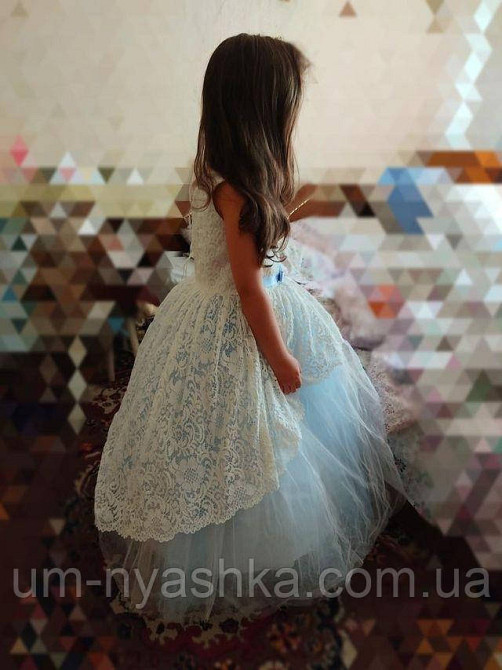 Довге ошатне дитяче плаття Аніта на 4-5, 6-7років Кривий Ріг - фото 7