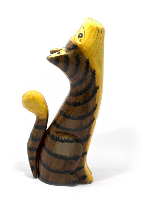 Фигурка Кошка смотрящая вверх Киев - изображение 1