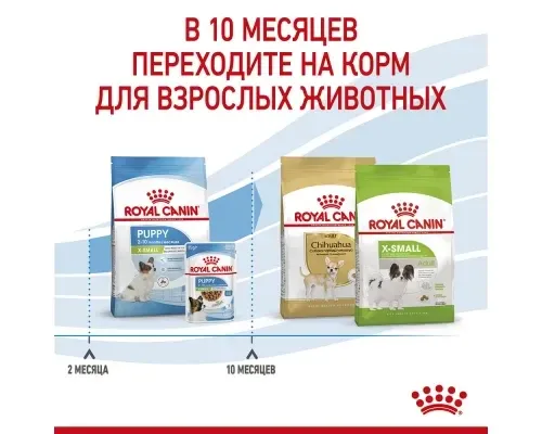 Royal Canin X-Small Puppy (Роял Канин Паппи) влажный корм для щенков мелких пород 2-10 мес. 85 г. х 12 шт. Запорожье - изображение 9