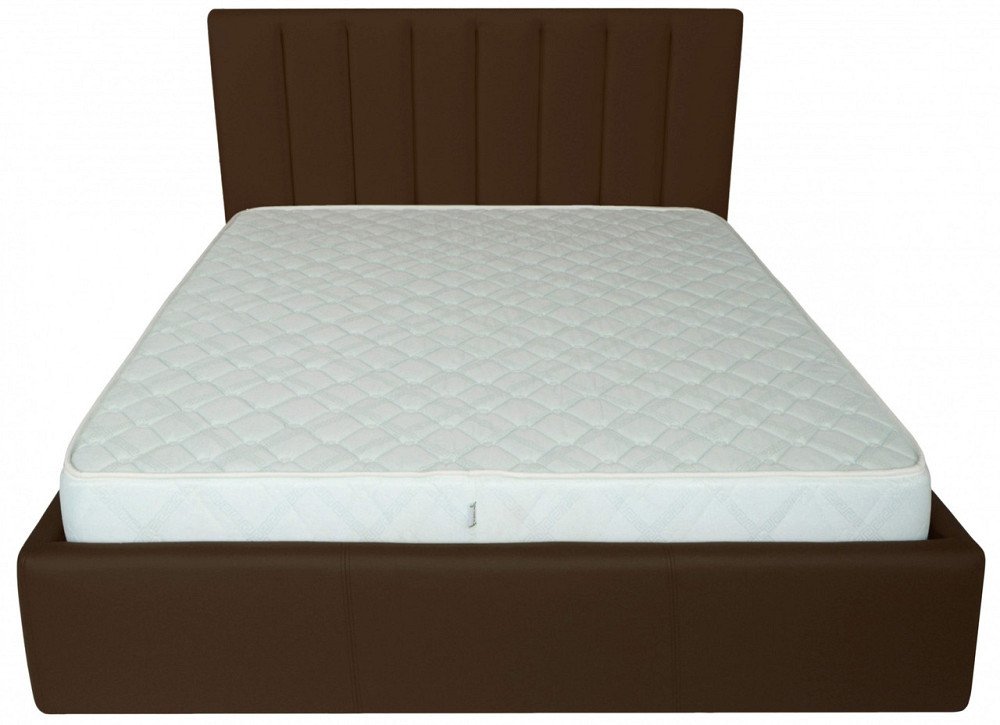 Кровать Двуспальная Sanam Comfort 160 х 200 см Fly 2231 A1 С подъемным механизмом и нишей для белья Темно-коричневый Днепр - изображение 15