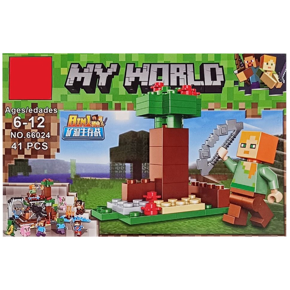 Конструктор дитячий "Minecraft" 66024K-3, 42 деталі Вінниця - фото 1