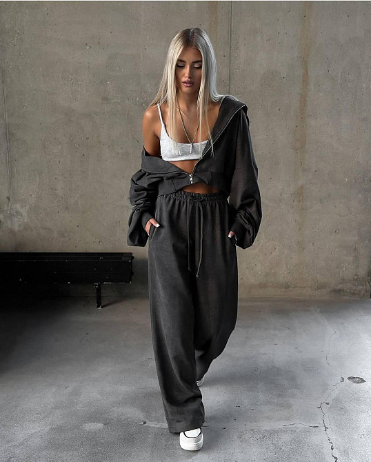 Жіночий трендовий костюм двійка двохнитка Одеса - фото 6