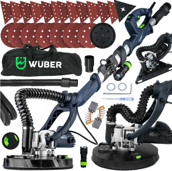 Шлифмашина для стен жираф Wuber 1600Вт 225мм (Польша) Киев