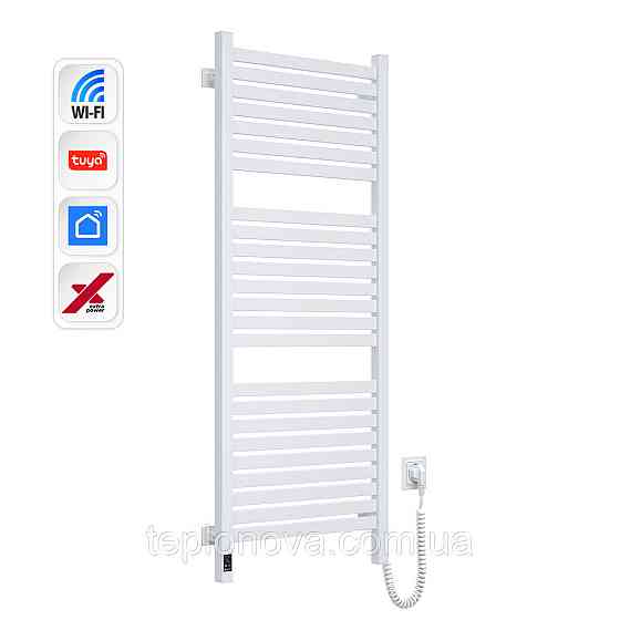 Электрический полотенцесушитель NAVIN Авангард X 480х1200 Sensor с WI-FI правосторонний, белый Черновцы
