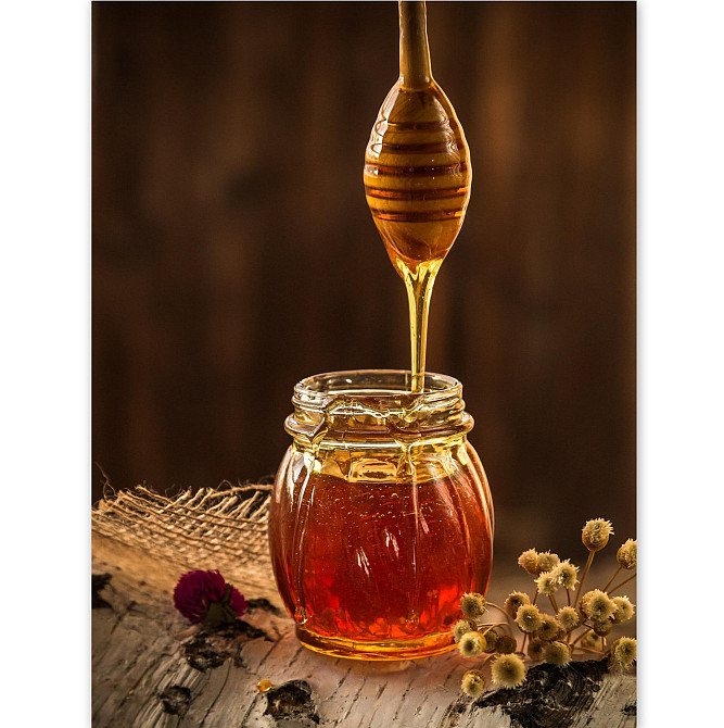 Мед акації з власної пасіки у скляній баночці вагою 500 грамів Одеса - фото 2