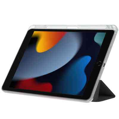 Чохол до планшета BeCover Ultra Slim Origami Transparent Apple Pencil Apple iPad 10.2 2019/2020/2021 Black (711098) Вінниця