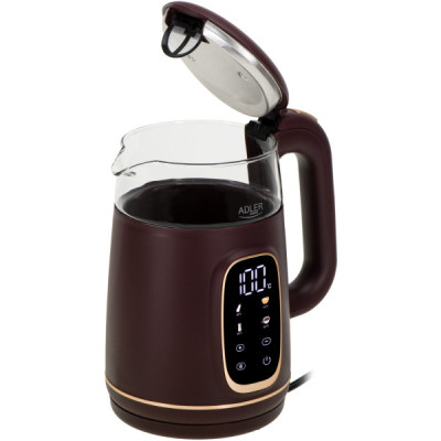 Електрочайник Adler AD 1305 burgundy Вінниця - фото 3