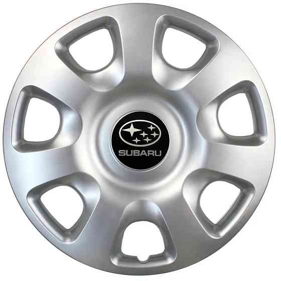 Автомобильные модельные колпаки R15 Subaru 336 4шт, SJS, серебряные Киев