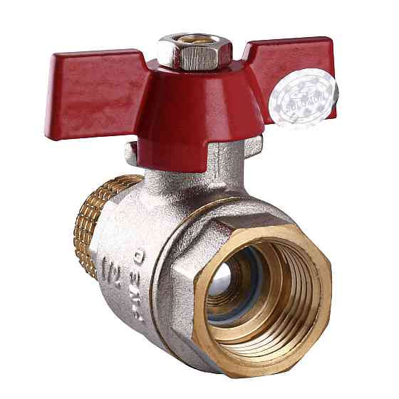 Кран кульовий прямий SOLOMON  1/2″ ЗВ КБ PN30 B1015 Луцк