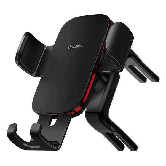 Автодержатель для телефона Baseus Metal Age II Gravity Car Mount (Round Air Outlet Version) SUJS030001 (Черный) Николаев