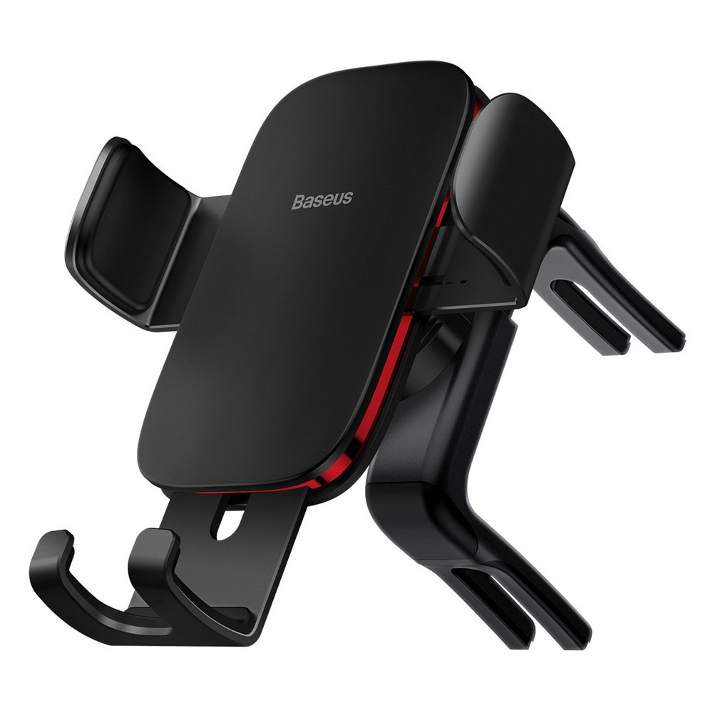 Автодержатель для телефона Baseus Metal Age II Gravity Car Mount (Round Air Outlet Version) SUJS030001 (Черный) Николаев - изображение 1