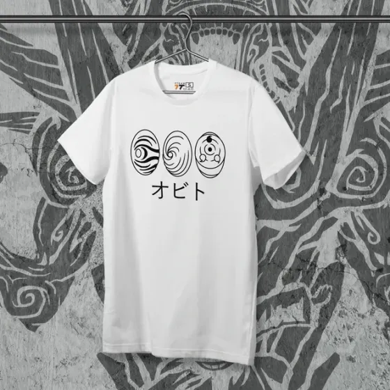 Футболка для подростка мальчика с принтом Наруто Статуя Гедо Маза Размер 160 Anime10014 Днепр