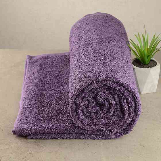 Простирадло махрове GM TEXTILE 150х200см 400г/м2 (Бузковий) Суми