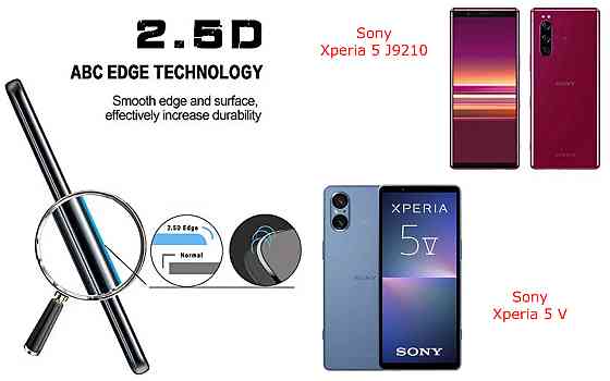 Захисне скло ArmorGlass для Sony Xperia 5 J9210, Xperia 5 V – стійке до подряпин та ударів Київ