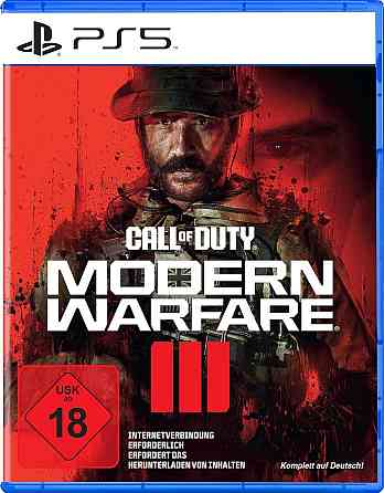 Гра диск Call of Duty Modern Warface III PlayStation 5 Диск Blu-ray консольна мультиплеєр 18+ німецька Київ