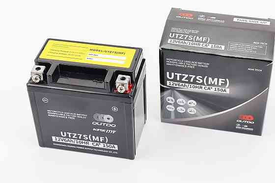 Акумулятор 12V6Ah UTZ7S(MF) кислотний (L113*W70*H105mm) Бершадь